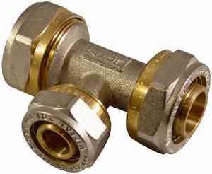 МП Тройник редукционный T26х20х26 3 цанги "CTM"