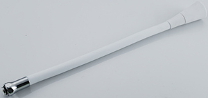 Излив для кухни ГИБКИЙ POTATO P71-2L 2-х режимный, 52см Белый