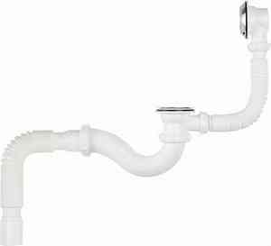 Aquant V155-30-MR Сифон 1 1/2"х40, д/ванны, реш. 70мм, с переливом, гофра 40/50 (аналог АНИ E155)