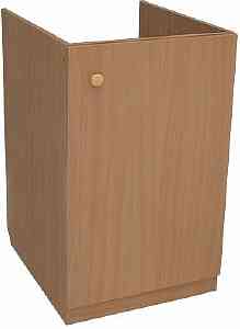 ТУМБА ПОД МОЙКУ 50 Х 45  ДУБ