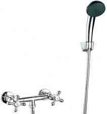 СМ  ВАННА  ПСМ-109-К89  с душ. лейкой и шлангом 1/2"кер. (д/душа) (Эксцентрик СССР) тип См-ДшДНРШл /