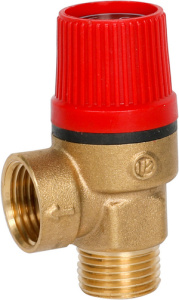 Клапан предохранительный   1/2"  ВР-НР 3,0 бара ZEGOR QS-3073N