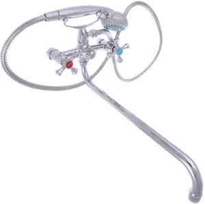 ВАННА RAIN Нефрит, дл. излив 40см, с набором для душа, керам. дивертор, латунь