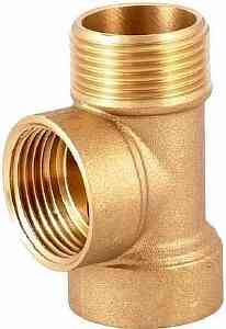 TBC3-3 WAYS, Переходник латунный с 3 подключениями  (1''M, 1''F, 1''F).