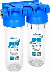 АБФ-2 1/2    Двухступенчатый  магистральный  фильтр стандарт SLIM LINE  АКВАБРАЙТ