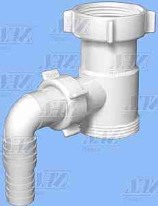 АНИ M110 Отвод для подключения бытовой техники 1 1/2"*1 1/2"