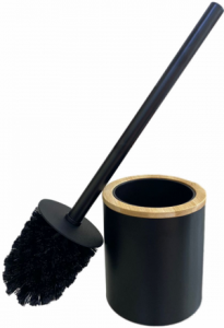 ЕРШИК для унитаза     Черный  кругый  ZALEL /