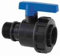 ПЭ  Кран шар.  1"х1 1/4" ВР-НР  POELSAN /