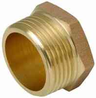 Заглушка 1/2" нар ЛАТУНЬ TIM