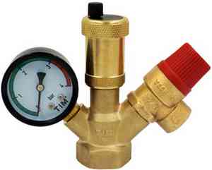 ГРУППА БЕЗОПАСНОСТИ  д/котла МИНИ 1"-3 бар TIM