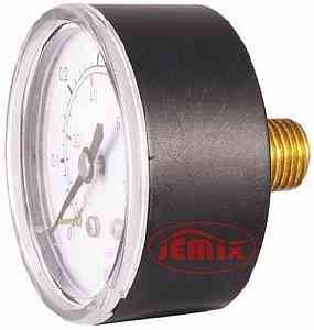 XPS-S, Манометр  (осевое  подключение) , 0 - 6 бар, диаметр Ø 50 мм.