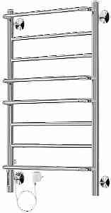 П/С  ТЕРМИНУС  НЕРЖ. ЭЛЕКТР.  Классик П8 500х850 электро (quick touch) встроен диммер   Черный матов  RAL 9005