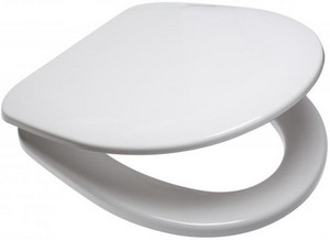 Сиденье для унитаза BERGES полипропилен Lux PS крепление микролифт, пластик