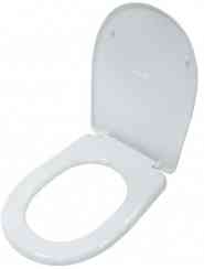 Сиденье для унитаза ИНКОЭР  "Комфорт-х0-Голубовато-белое" 