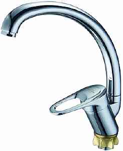 КУХНЯ  SOLONE   KAD4-A043  кер. картридж ⌀40, гайка (корона), хром