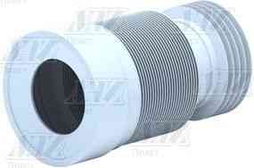 АНИ K828 Гофра д/унитаза, вып. 110мм, манжет-чугун, (225-520мм)