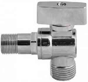 КРАН УГЛОВОЙ для с/м   1/2"x3/4"  НР-НР с отраж. AQUALINK