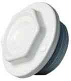 Заглушка для радиатора ЛЕВАЯ  1"S  с силик. прокл.  AQUALINK