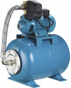 Автоматическая насосная станция вихр. типа ZEGOR, AUQB80 750 Вт, (Макс.напор 53м, до 8м, Макс.расход 2,7 м3/час, длина кабеля 1.3 м с евровилкой)