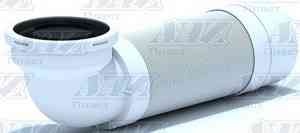 АНИ K732R Гофра д/унитаза, вып. 110мм, 90гр. (365-1085мм) (улучш. уплотн.)