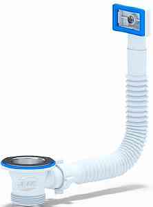 АНИ N105S Выпуск 1 1/2" с гибким вертик-м прямоуг. переливом